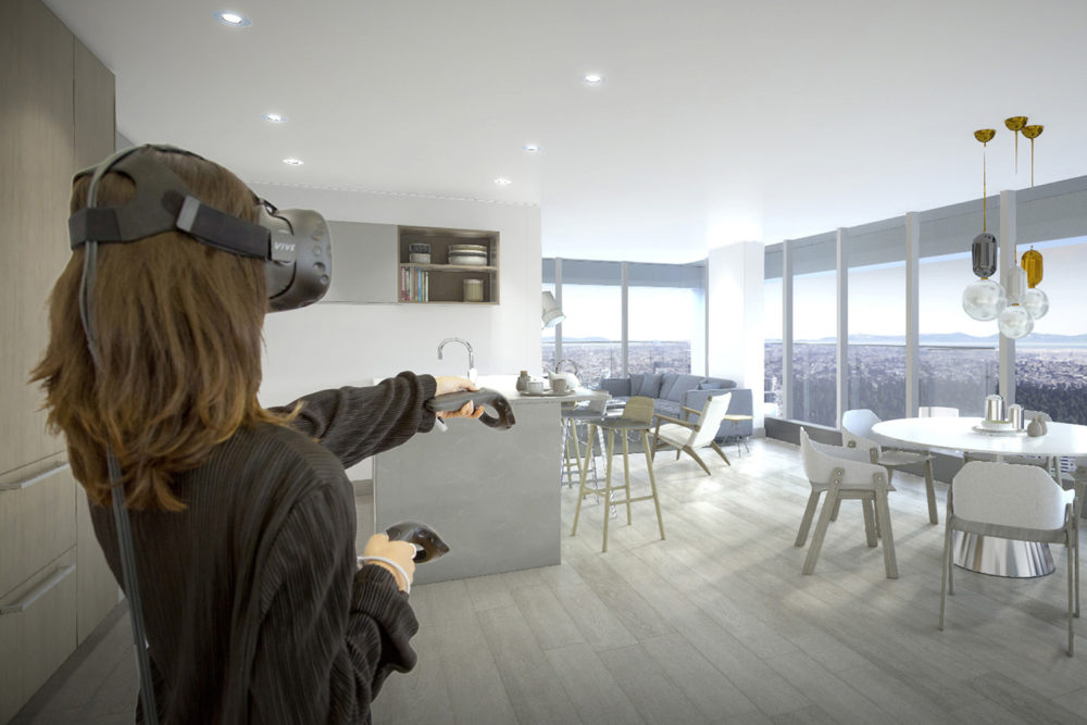 Очки виртуальной реальности для продажи недвижимости
