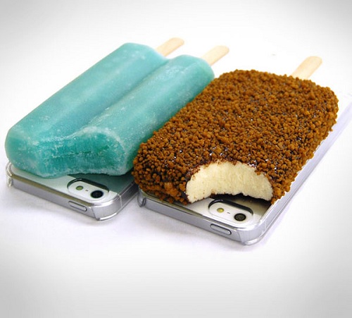 чехол на смартфон в виде мороженого